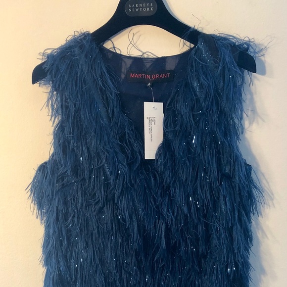V-neck fringe dress by Martin Grant - Picture 6 of 6
